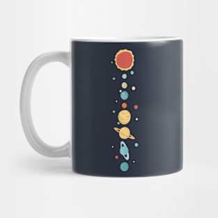 Cute colored planets Mug